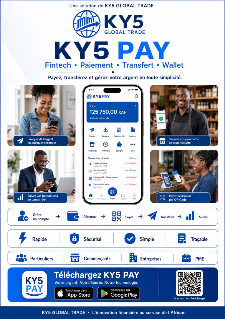 Présentation de l'application KY5 PAY
